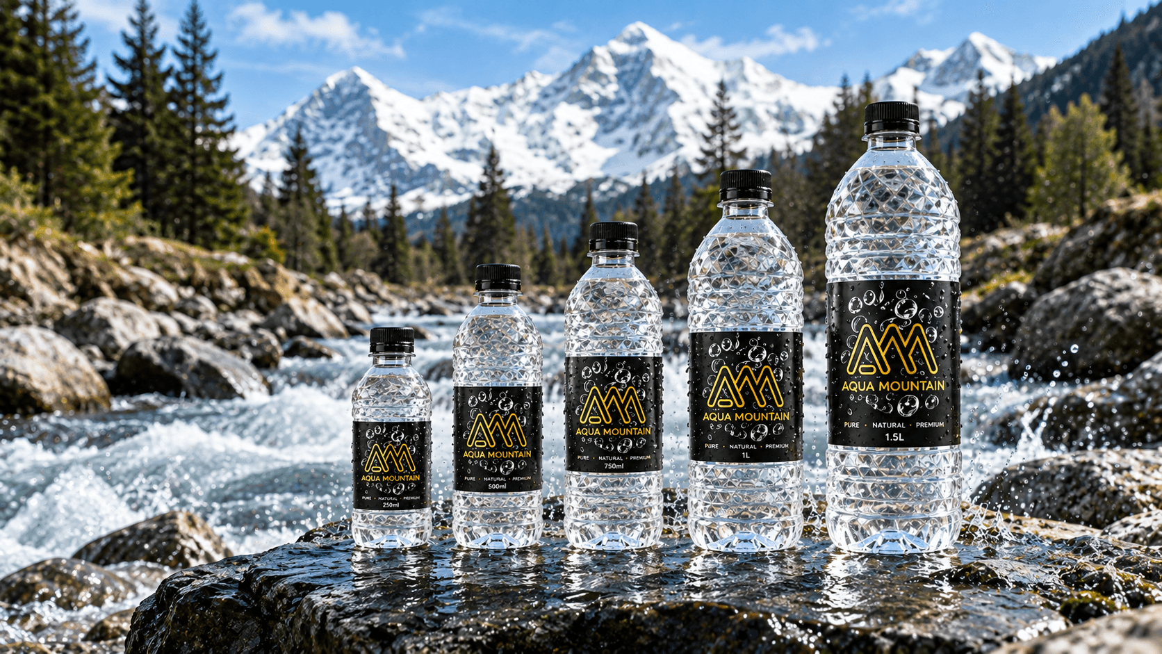 Premium Aqua Bottles
